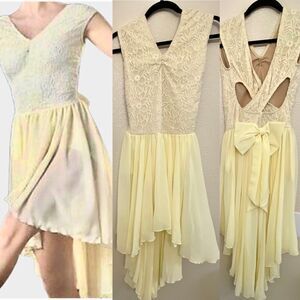 WEISSMAN Dance ivory white lace Costume Heaven's Door
9400 LC-large child